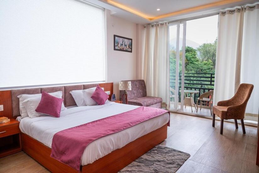 Hotel Sagar Residency - Best Mountain View Hotel In Pālampur Eksteriør billede